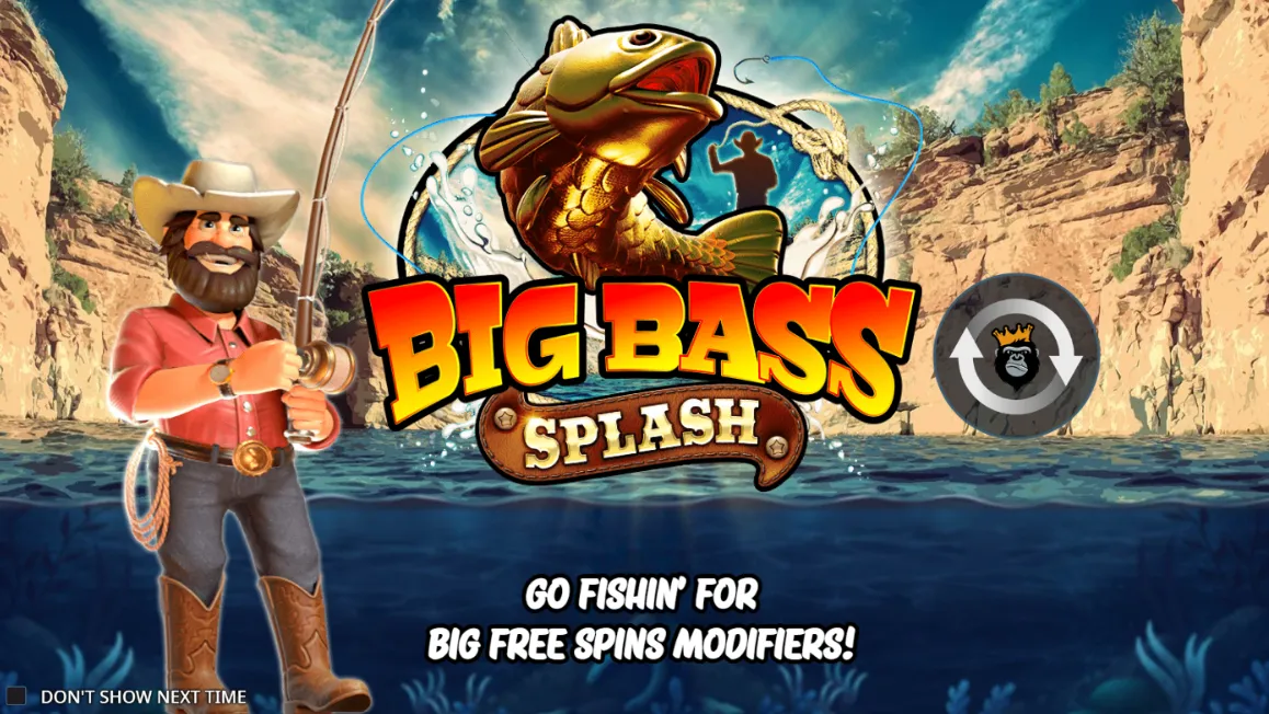 How the Big Bass reels and stakes are set up &mdash; Big Bass Splash